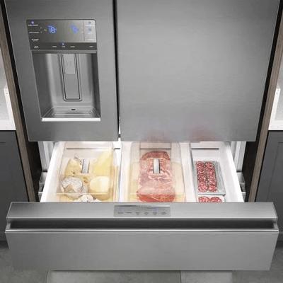 Geladeira Electrolux Frost Free Inverter 540L FlexiSpace Conectada Wi-fi 3 Portas Cor Inox (DM91X)