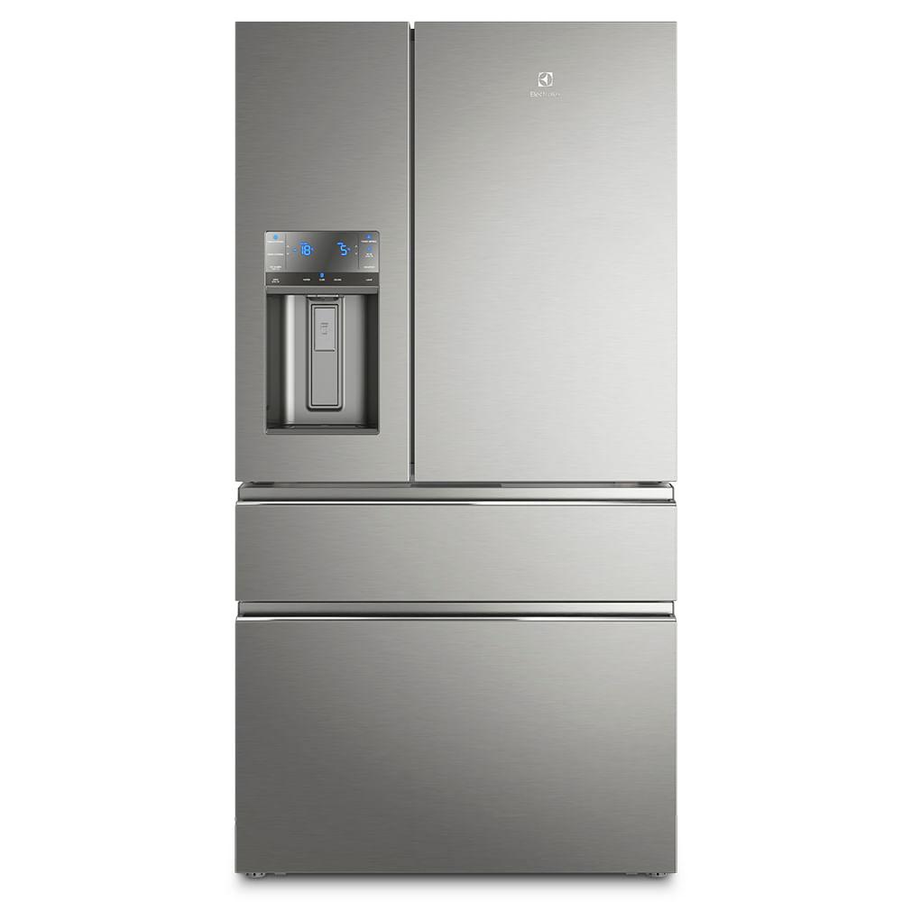 Geladeira Electrolux Frost Free Inverter 540L FlexiSpace Conectada Wi-fi 3 Portas Cor Inox (DM91X) - 1