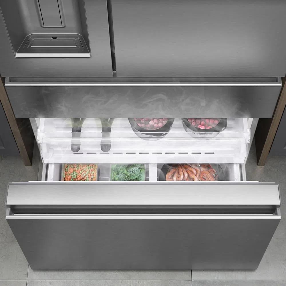Geladeira Electrolux Frost Free Inverter 540L FlexiSpace Conectada Wi-fi 3 Portas Cor Inox (DM91X) - 7