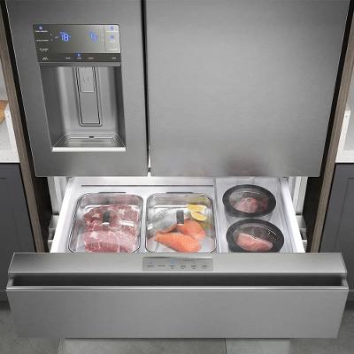 Geladeira Electrolux Frost Free Inverter 540L FlexiSpace Conectada Wi-fi 3 Portas Cor Inox (DM91X)