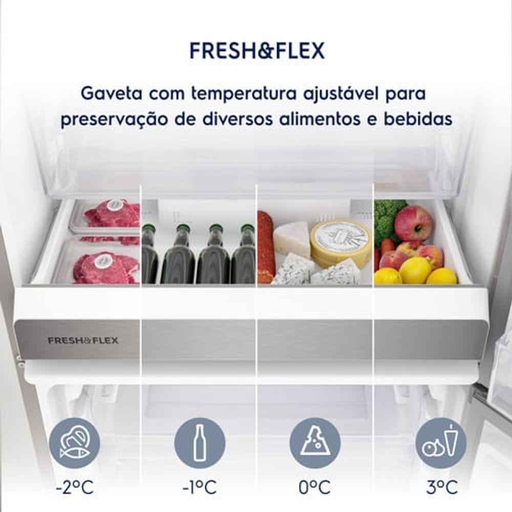 Geladeira Electrolux Frost Free Inverter 488L Experience Fresh&Flex Inverse Branca (IB55) - 7