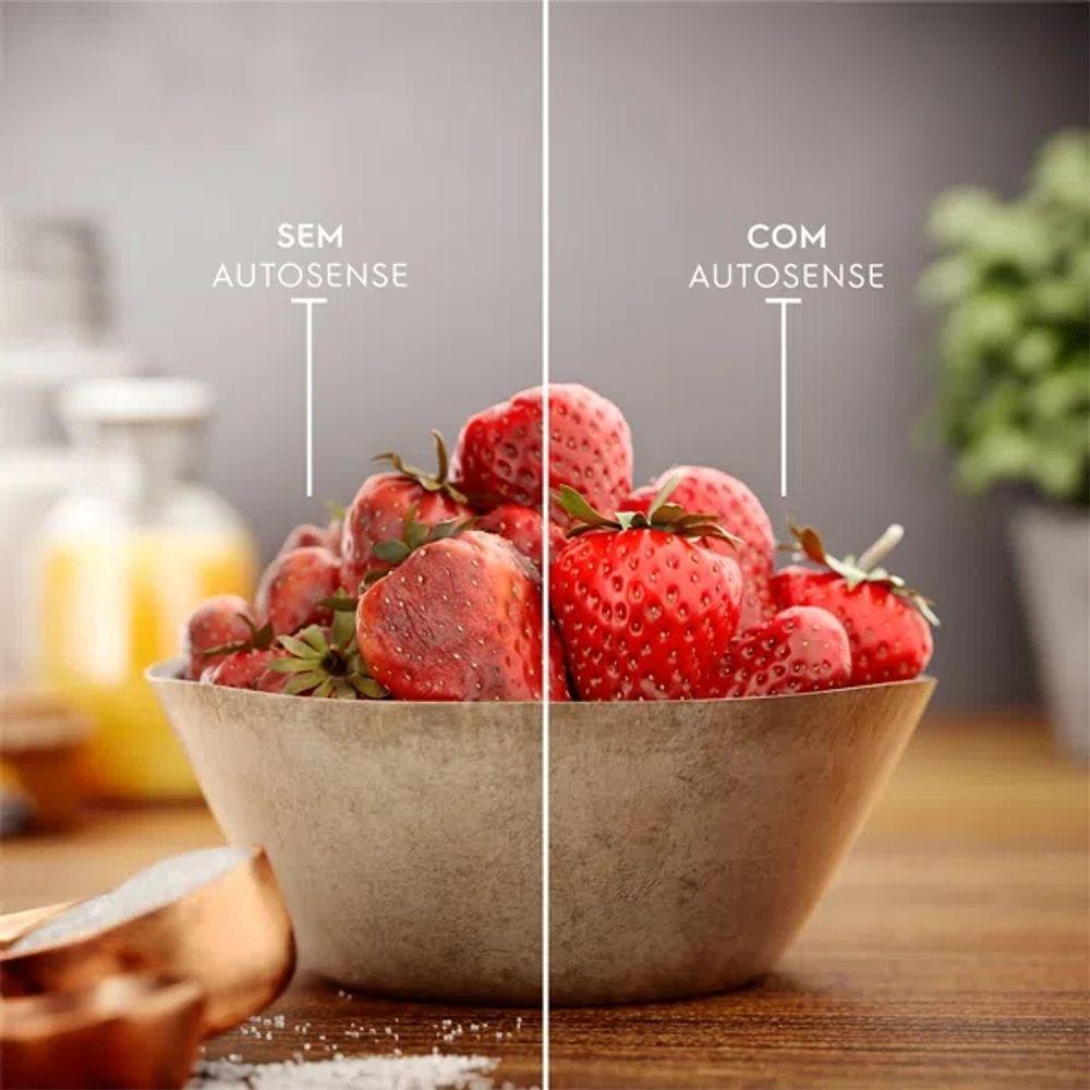 Geladeira Electrolux Frost Free Inverter 435L Efficient com AutoSense Side by Side cor Inox Look (IS4S) - 7