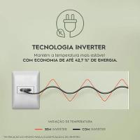 Geladeira Electrolux Frost Free Inverter 435L Efficient com AutoSense Side by Side cor Inox Look (IS4S) - 8