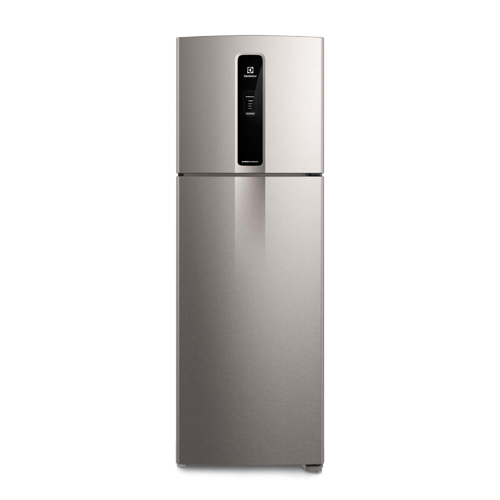 Geladeira Electrolux Frost Free Duplex Efficient com AutoSense cor Inox Look 390L (IF43S) - 1