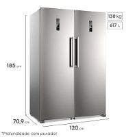 Geladeira Electrolux Frost Free 355L Experience Com Autosense Twins Cor Inox (RTI4S) - 6