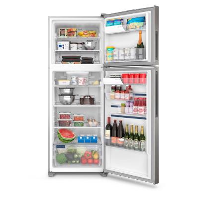 Geladeira Electrolux Frost Free Inverter 481L Efficient com AutoSense SmartBivolt Duplex cor Inox Look (IT70S)