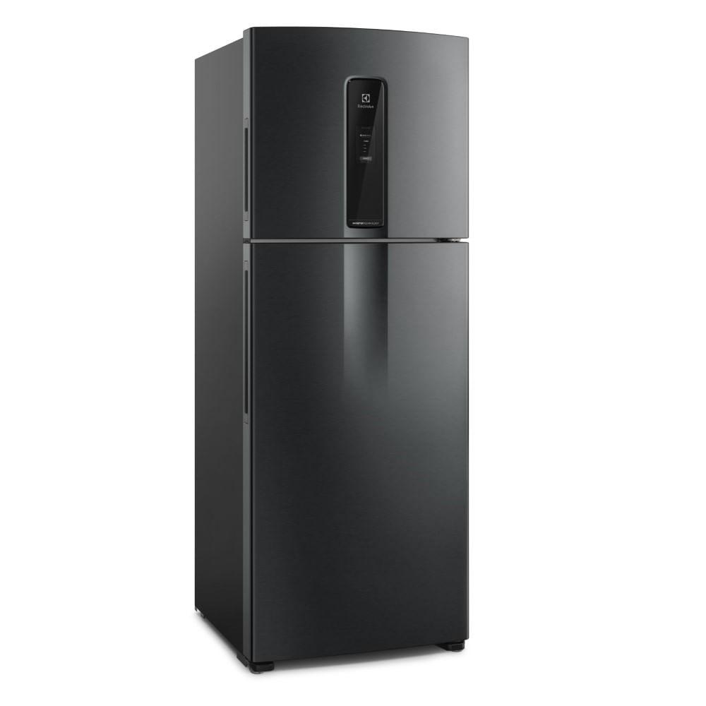 Geladeira Electrolux Frost Free Inverter 480L Efficient com AutoSense SmartBivolt Duplex cor Black Inox Look (IT70B) - 5