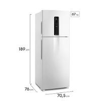 Geladeira Electrolux Frost Free Inverter 480L Efficient com AutoSense SmartBivolt Duplex cor Branca  (IT70) - 2