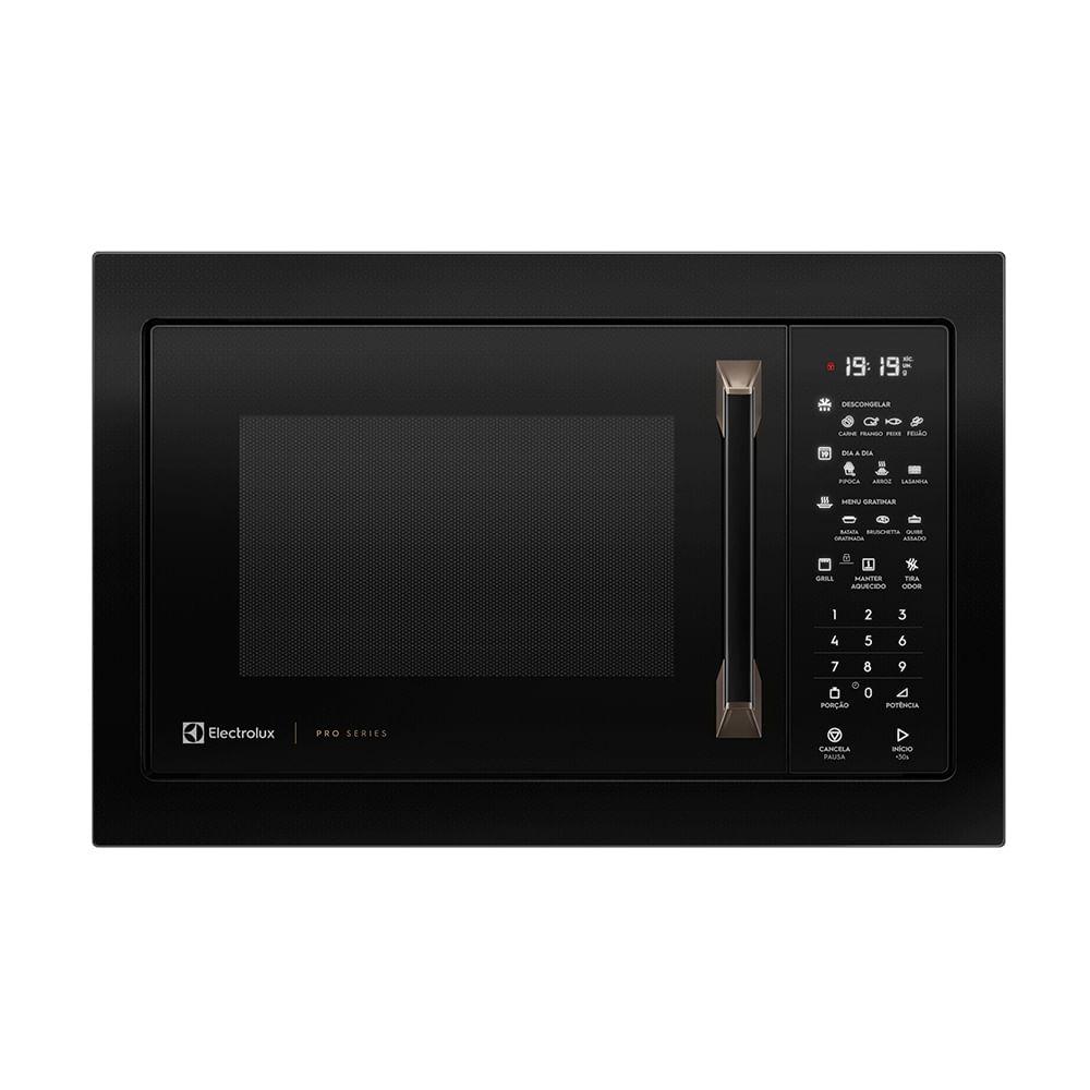 Micro-ondas de Embutir Electrolux 34L Preto com Grill Pro Series (MV43T) - 1