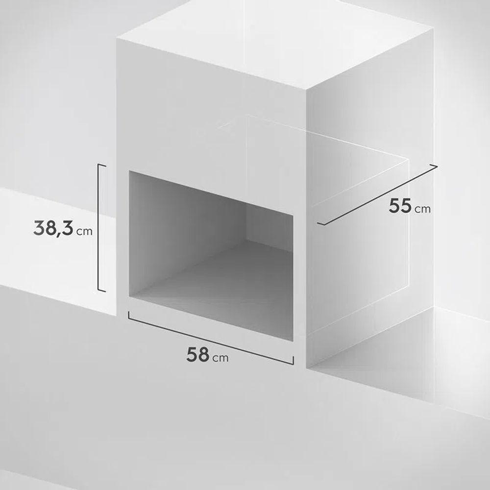 Micro-ondas de Embutir Electrolux 34L Preto com Grill Pro Series (MV43T) - 3