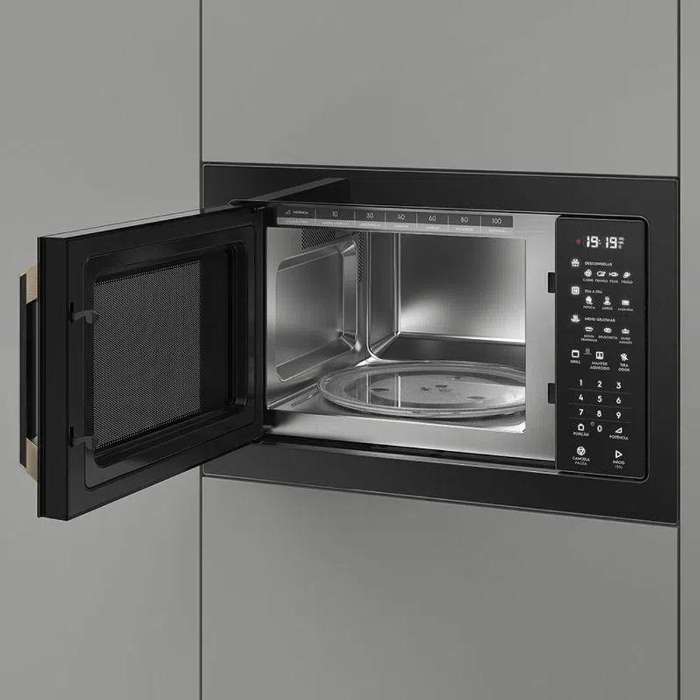 Micro-ondas de Embutir Electrolux 34L Preto com Grill Pro Series (MV43T) - 7