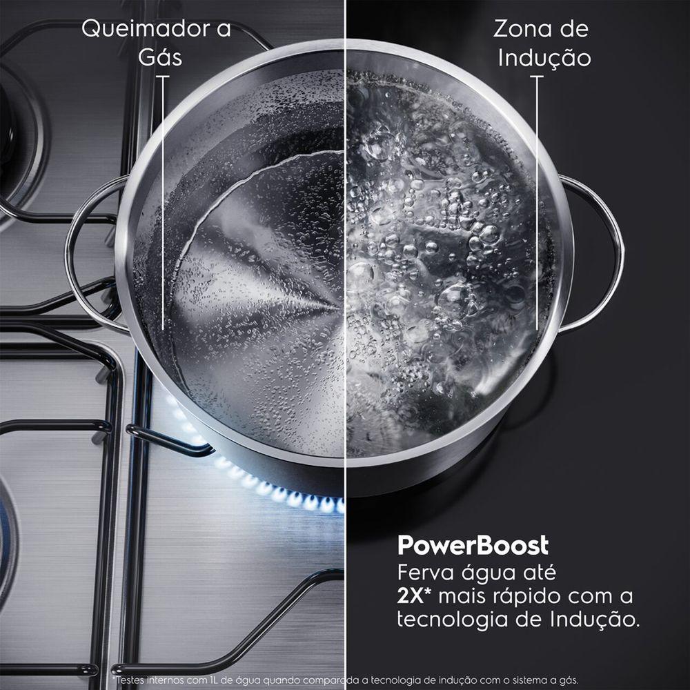 Cooktop 4 Bocas de Indução Electrolux Efficient com Powerboost (IE6LP) - 8