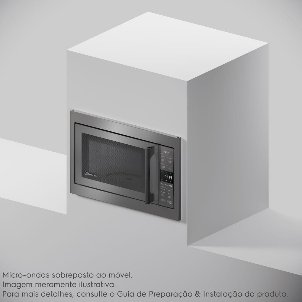 Micro-ondas de Embutir Electrolux 34L cor Inox Experience com Painel Inteligente (ME3BC) - 3