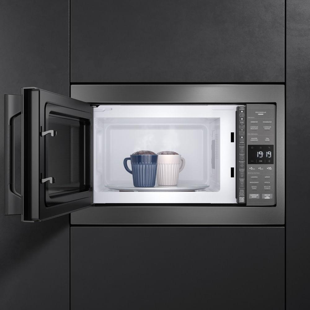 Micro-ondas de Embutir Electrolux 34L cor Inox Experience com Painel Inteligente (ME3BC) - 6