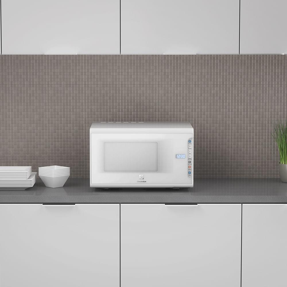 Micro-ondas Electrolux 31L Branco com Painel Integrado e Display Econômico (MI41T) - 7