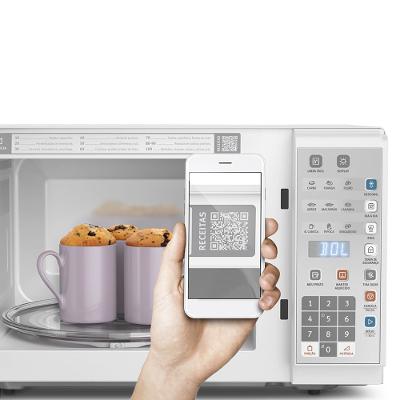 Micro-ondas Electrolux 31L Branco com Painel Integrado e Display Econômico (MI41T)