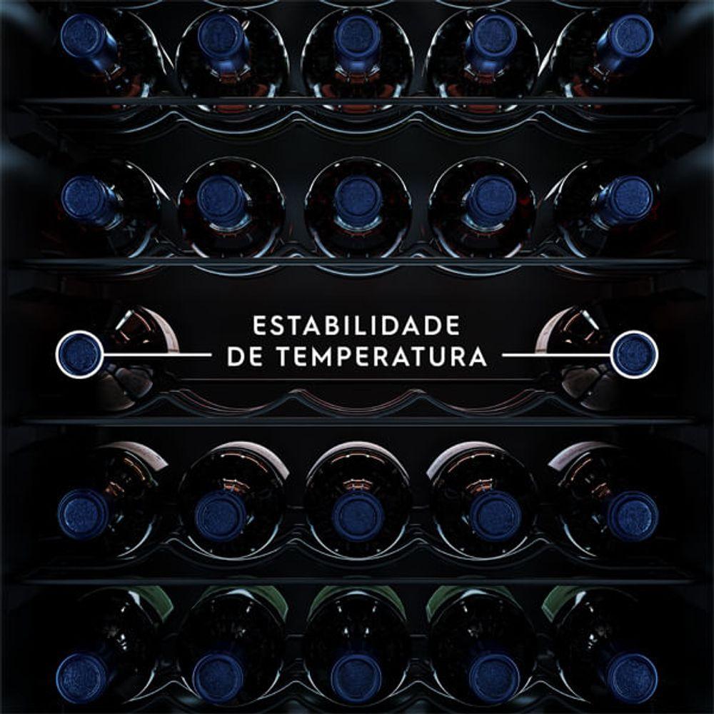 Adega de Vinho Climatizada Electrolux 24 Garrafas Uma Porta com Painel Digital (WSF24) - 6