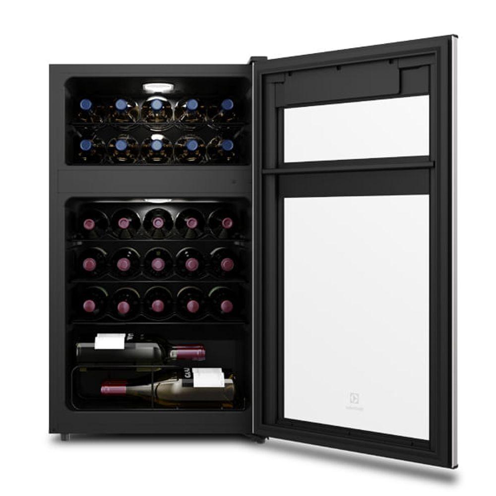 Adega de Vinho Climatizada Electrolux 29 Garrafas com Dual Zone e Painel Digital (WDF29) - 5