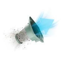 Aspirador Vertical com Fio Electrolux 1450W 2 em 1 Plus Filtro Hepa Azul  (STK14) - 8