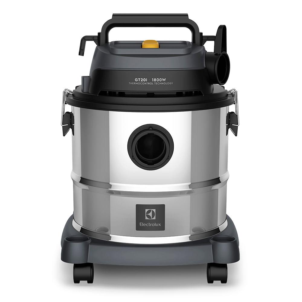Aspirador de Pó e Água Electrolux 1800W 20L com ThermoControl e Função Sopro Inox (GT20I) - 1