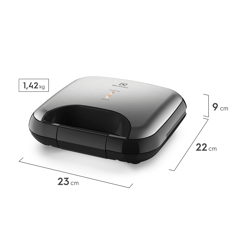 Sanduicheira Electrolux Efficient Inox Antiaderente (ESG20) - 2