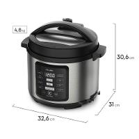 Panela de Pressão Elétrica Electrolux por Rita Lobo 5L Preta Experience Digital (PCC15) - 2