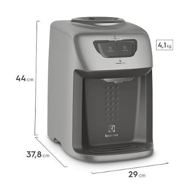 Bebedouro de Água Electrolux Prata com Refrigeração Eletrônica (BE11X)