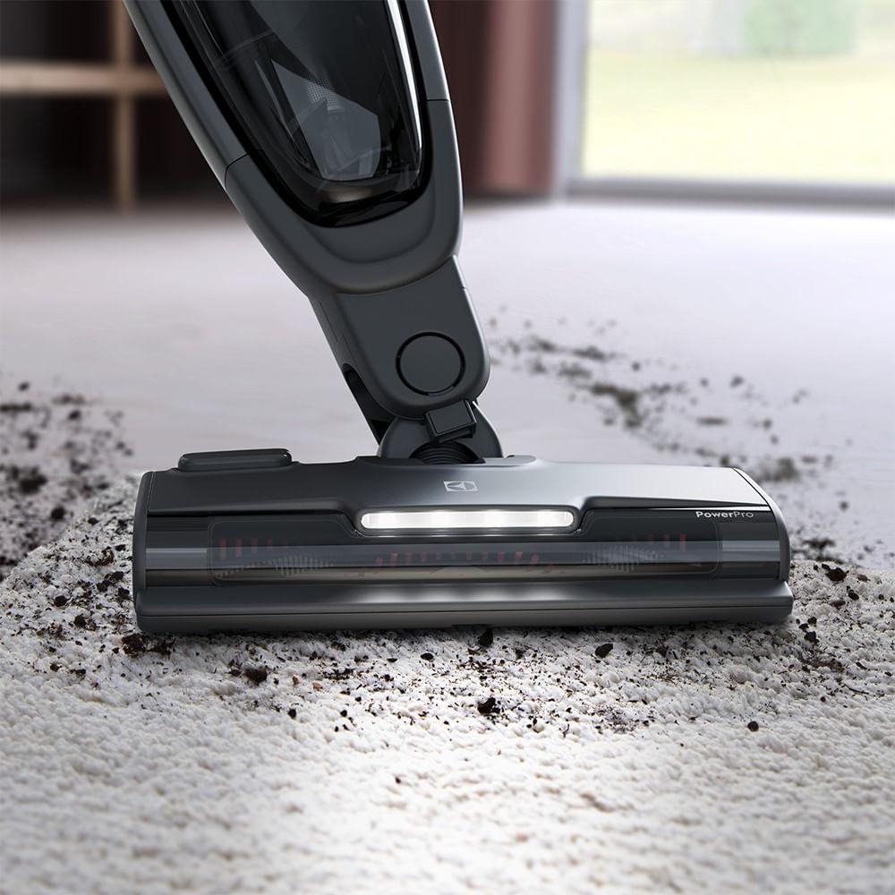 Aspirador de Pó Vertical Sem Fio Electrolux Expert Tecnologia UV até 45 min Branco (ERG50) - 2