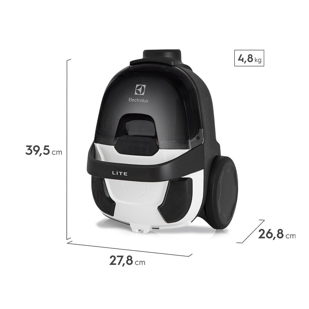 Aspirador de Pó sem Saco Electrolux 1400W Lite com Filtro HEPA Silencioso Branco (LIT31) - 2