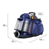 Aspirador de Pó sem Saco Electrolux 1200W Cyclonic Silencioso com Filtro HEPA Azul (CY01) - 2