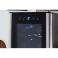 Adega de Vinho Climatizada Electrolux 8 garrafas Uma Porta Acabamento em Alumínio (ACB08) - 6