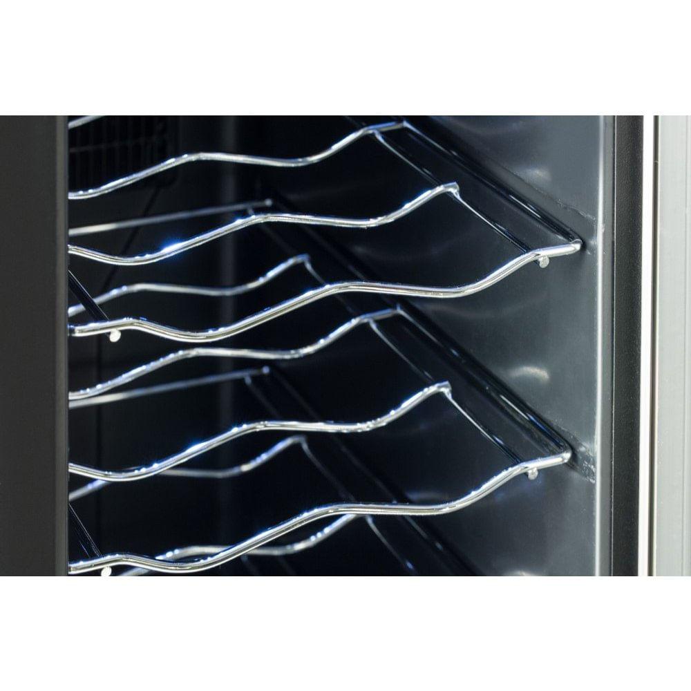 Adega de Vinho Climatizada Electrolux 12 garrafas Uma Porta Acabamento em Alumínio (ACB12) - 6