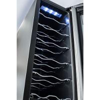 Adega de Vinho Climatizada Electrolux 12 garrafas Uma Porta Acabamento em Alumínio (ACB12) - 3