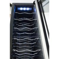 Adega de Vinho Climatizada Electrolux 12 garrafas Uma Porta Acabamento em Alumínio (ACB12)