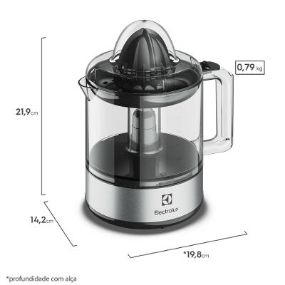 Espremedor de Laranjas e Frutas Electrolux Efficient 800ml (ECP10)