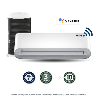 Ar-Condicionado Electrolux Split 12.000 BTUs Color Adapt Quente/Frio com Wi-fi (YI12R/YE12R)