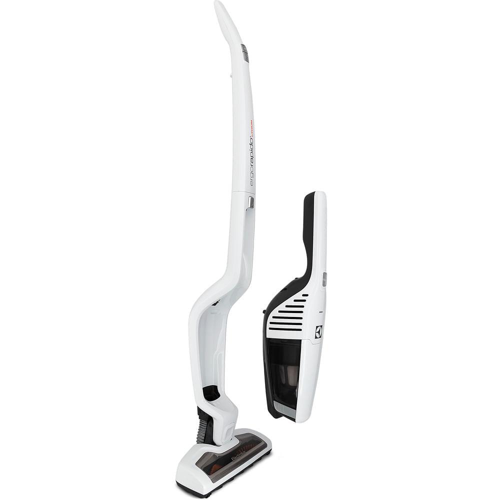 Aspirador de Pó Vertical Sem Fio Electrolux Ergorapido 2 em 1 Cyclone até 21 min Branco (ERG21) - 5