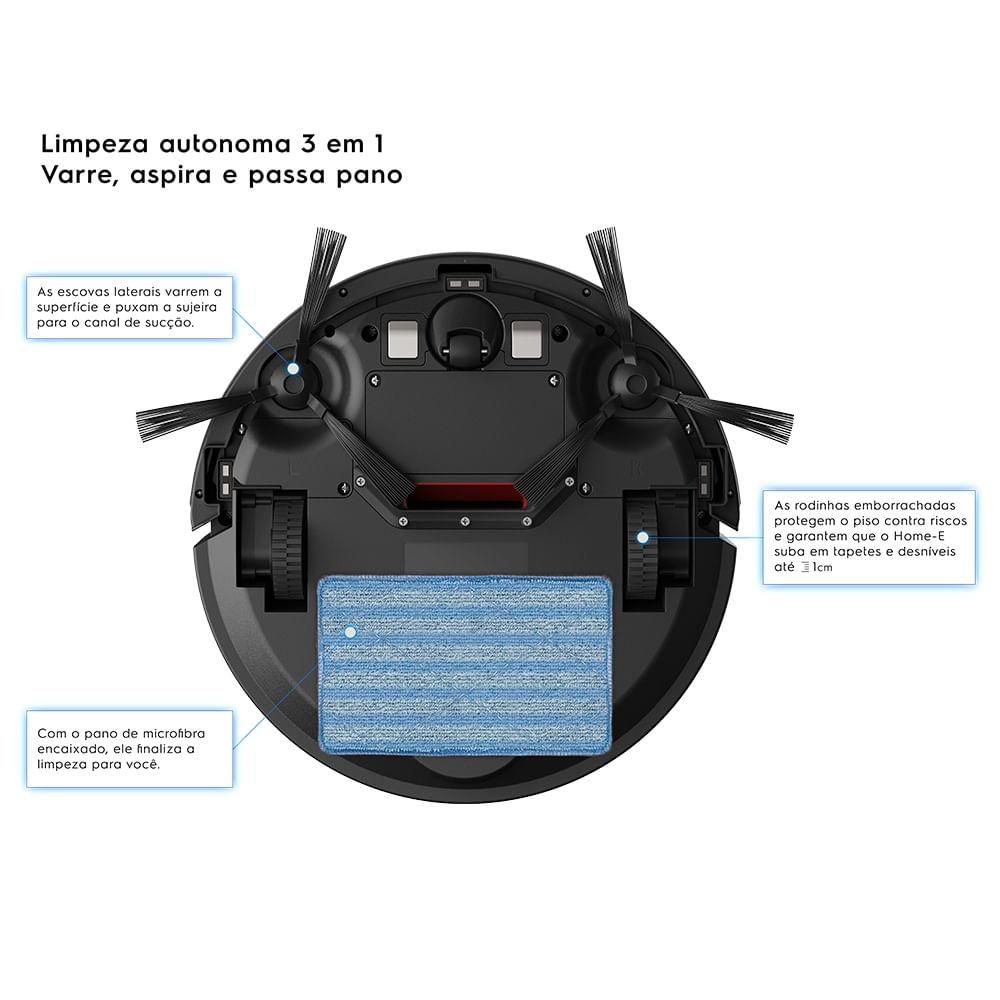 Robô Aspirador de Pó Electrolux Home-E Power Experience com Autonomous Technology (ERB30) - 6