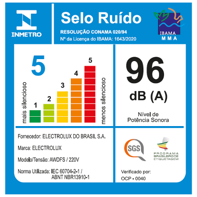 Aspirador de Pó e Água Electrolux 1400W  Hidrolux Compacto com Função Sopro Preto (AWDFS)