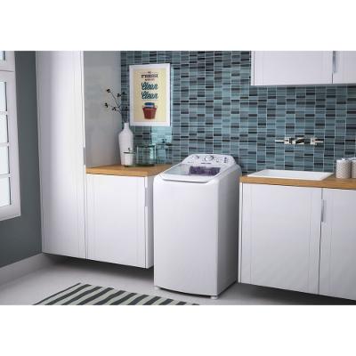 Máquina de Lavar Electrolux 8,5kg Branca Turbo Economia com Jet&Clean e Filtro Fiapos (LAC09)