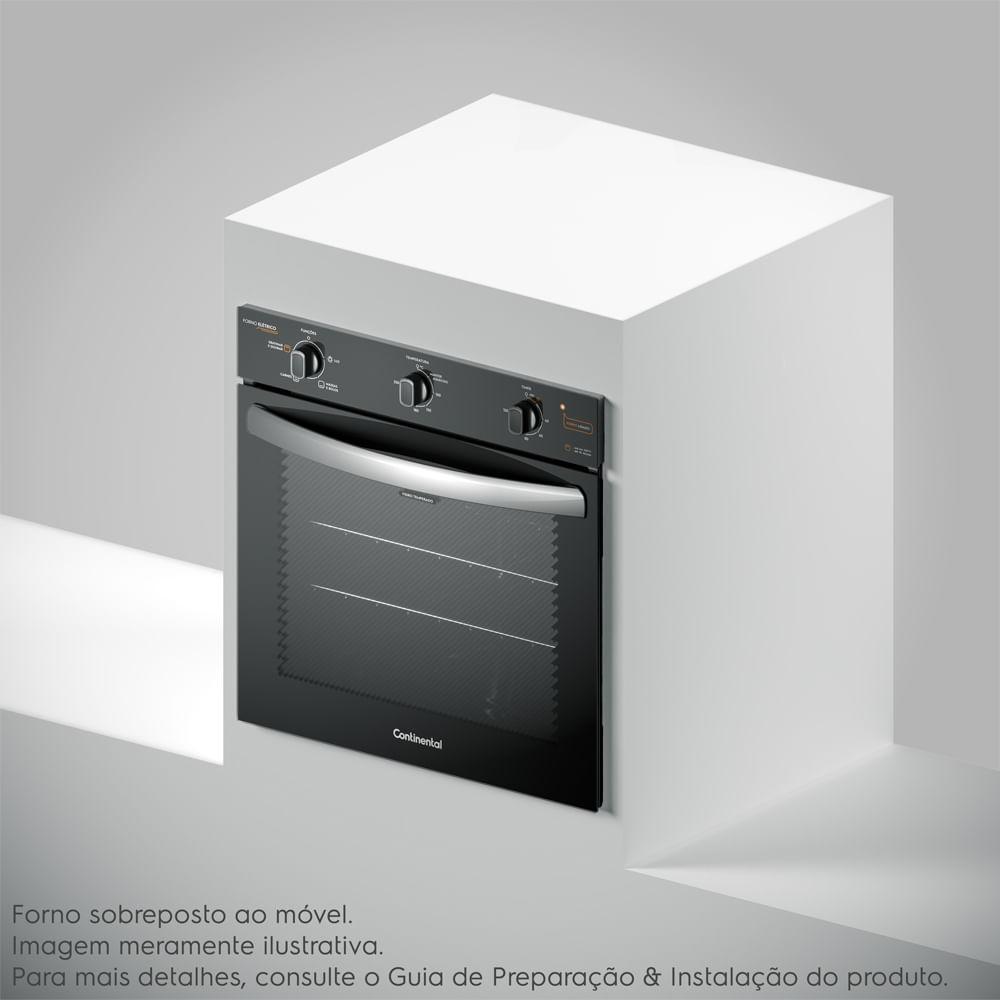 Forno de Embutir Elétrico Continental 80L com TOPLimpaFácil (OC8EM) - 4