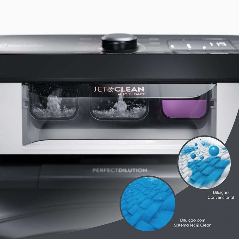 Máquina de Lavar 17kg Electrolux Perfect Care com Vapor e Jatos Poderosos (LEV17) - 9