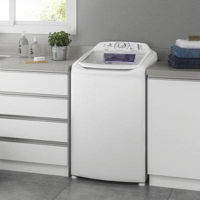 Máquina de Lavar Electrolux 12kg Branca Turbo Economia Silenciosa com Cesto Inox (LAC12)