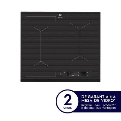 Cooktop 4 Bocas de Indução Electrolux Expert com Sense Fry e Timer (IE6SF)