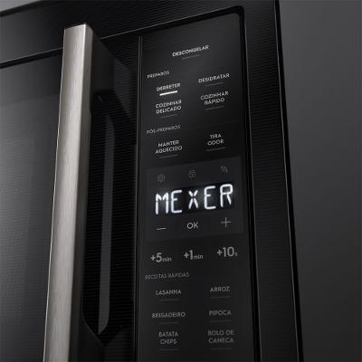 Micro-ondas de Embutir Electrolux 34L Preto Experience com Descongelamento Assistido (ME3BP)