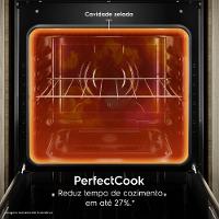 Forno de Embutir a Gás Electrolux 80L Efficient com PerfectCook (OE8GL) - 6