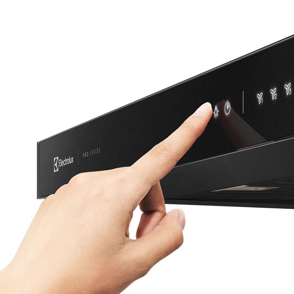 Coifa de Parede Electrolux 90cm Preta Pro Series com Painel Touch e Filtro Baffle (90CTV) - 4