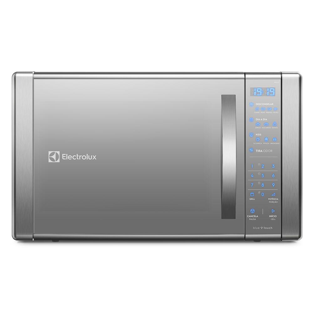 Micro-ondas Electrolux 31L cor Inox Espelhado com Função Grill e Painel Blue Touch (ME41X) - 1