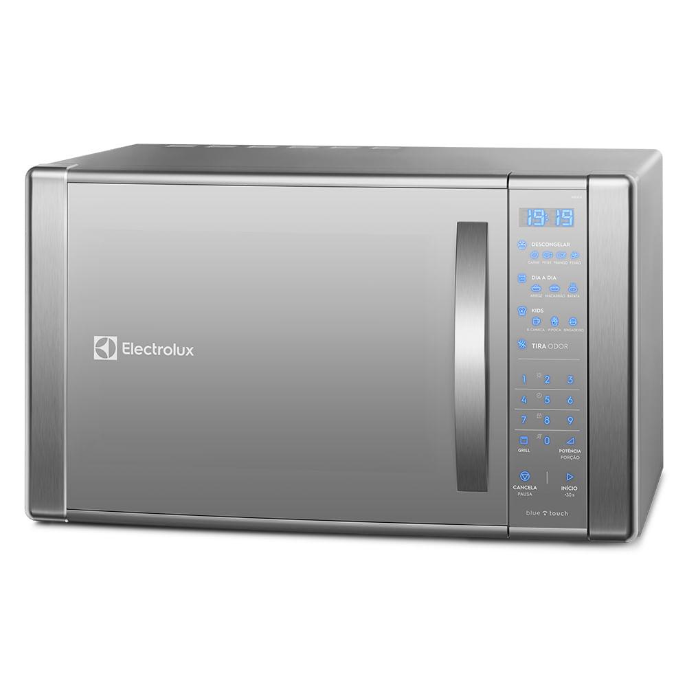 Micro-ondas Electrolux 31L cor Inox Espelhado com Função Grill e Painel Blue Touch (ME41X) - 4