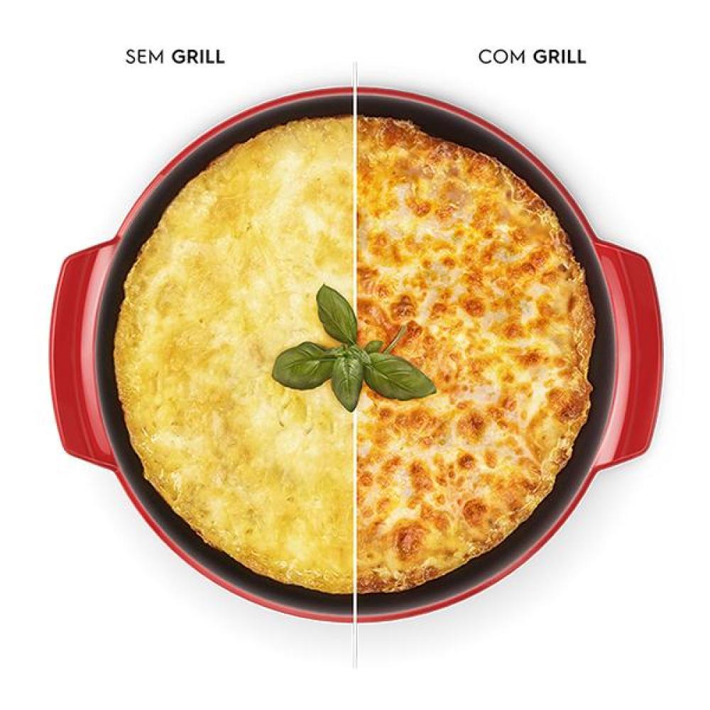 Micro-ondas Electrolux 31L cor Inox Espelhado com Função Grill e Painel Blue Touch (ME41X) - 6